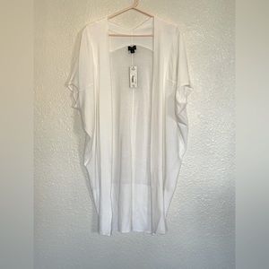 NWT Worthington Oversized Short Sleeve Cardigan Size S